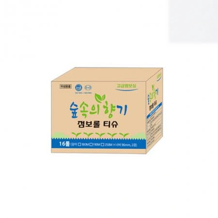 국내생산 국내원단 숲속의향기 점보롤티슈 점보롤화장지 190m