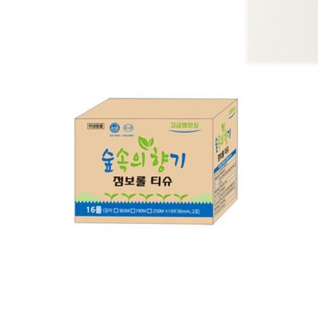 국내생산 국내원단 숲속의향기 점보롤티슈 점보롤화장지 250M