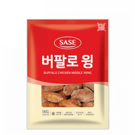 ★묶음 초특가★ 사세 버팔로 윙 1kg 치킨 날개