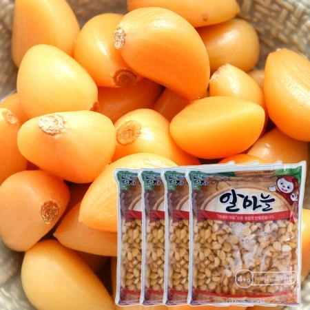 [반찬단지] 알마늘 4kg x 4팩 [ 업소용 대용량 ]