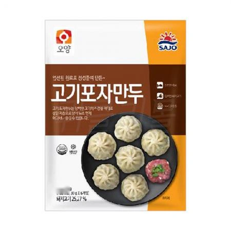 사조오양 고기 포자 만두 180g x 20개 고기 찐만두