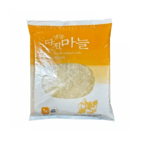 ★묶음 초특가★ [교차출고] 냉동 다진마늘 1kg (간마늘, 간)