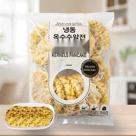 글로벌냉동 옥수수알전(65g*13~17개입 1Kg/EA)