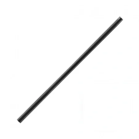 벌크포장 일자빨대 검정 7*21cm