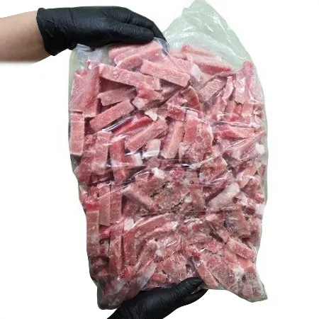 [직배송] 국내산 한돈등심탕수육용1.3cm~1.5cm 규격돈,수입아님,모돈아님 냉동 5kg 1팩