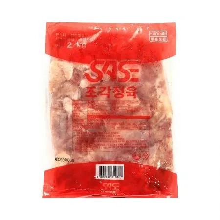 사세 조각정육(닭다리살100% 2Kg/EA)