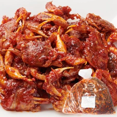 [반찬단지] 쌀게무침 4kg [ 업소용 대용량 쌀게 방게 논게 반찬 ]