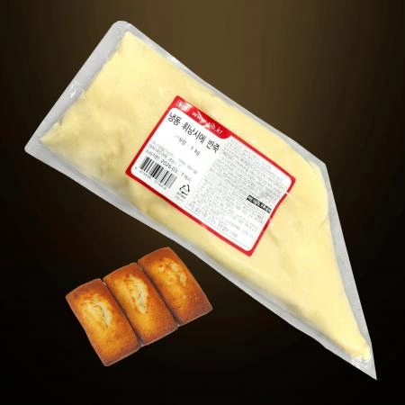 선인 휘낭시에반죽 1kg 냉동 베이커리 제과제빵용
