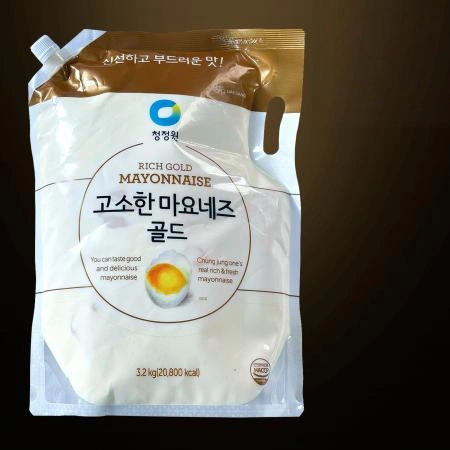 [4개/무료배송] 청정원 마요네즈 3.2kg 업소용 대용량 샐러드 디핑용