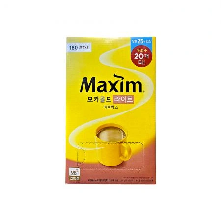 맥심 모카골드 라이트 커피믹스 180T