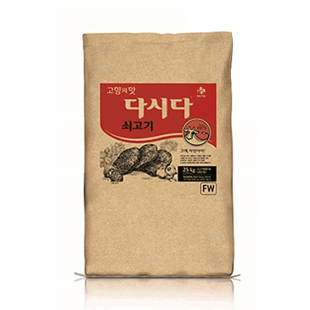 ★제당 초특가★백설 쇠고기 다시다 25Kg/EA
