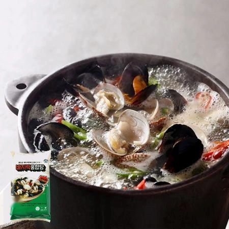 바지락홍합탕 900g