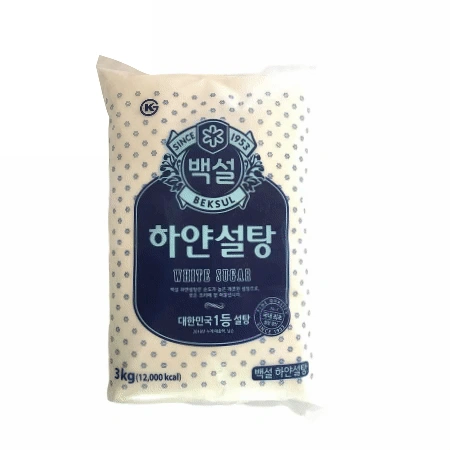 ★묶음 초특가★ 백설 하얀설탕 3kg 흰설탕 백설탕