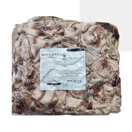 달솔 돼지머리(슬라이스 2Kg/EA) 머릿고기 머리고기 대용량 업소용 국밥용
