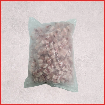 ♥kg당 9,980원♥ 돈삼겹큐브(브라질산_구이,볶음,찌개용_1.5*1.5*4~7cm_다이서 3Kg/EA)