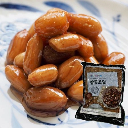 [그린이] 땅콩조림 1kg [ 콩자반 콩조림 견과류 조림반찬 땅콩 ]