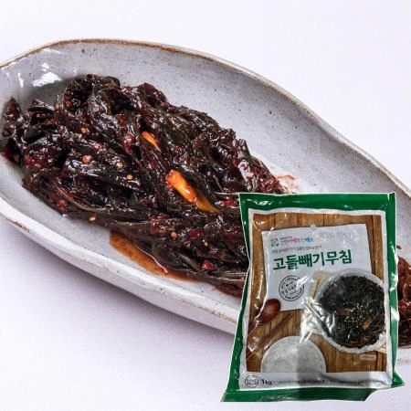 [그린이] 고들빼기무침 1kg [ 고들빼기 고들빼기김치 무침반찬 ]