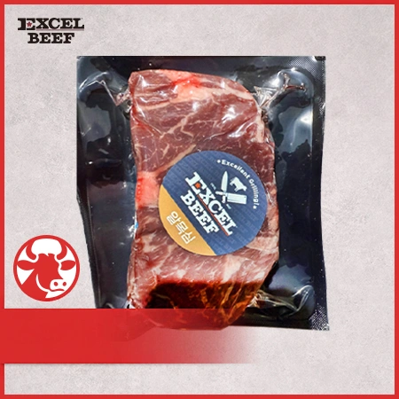 [미국산] EXCELBEEF 소척아이롤(CH 스테이크용 180g*6입/BOX)
