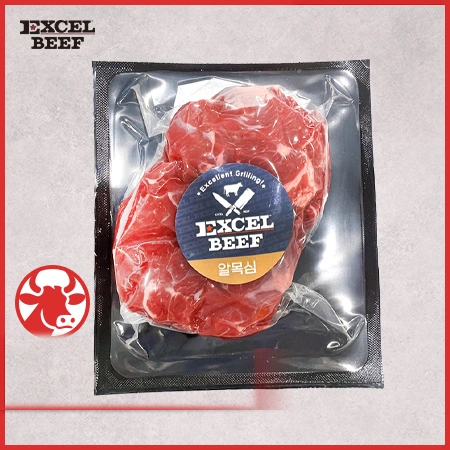 [미국산] EXCELBEEF 소척아이롤(CH 찹스테이크용 200g*6입/BOX)