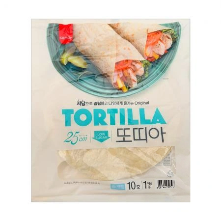 삼립 밀또띠아 10호 744g 냉동 x 10개 피자도우