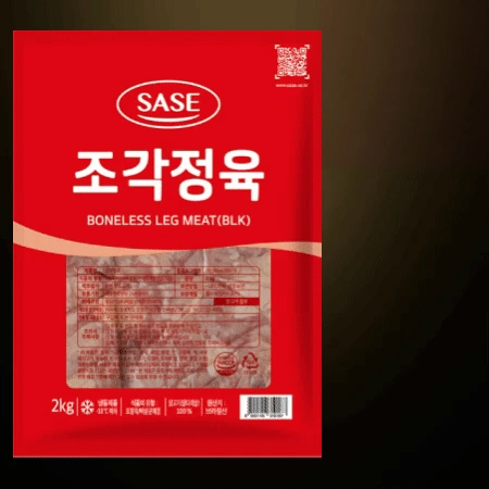 [BOX할인] 사세 조각정육 닭다리살 브라질산 냉동 2kg 6팩
