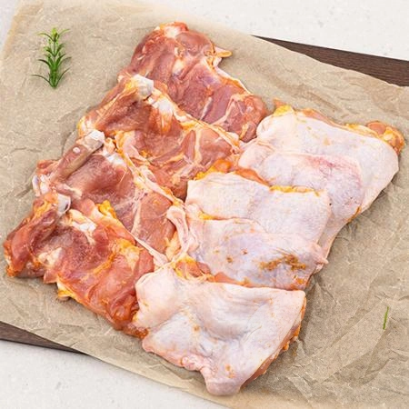 업소용 대용량 국내산 뼈있는 닭다리살 10kg(1kg x 10팩) 양념 사이정육 숯불닭갈비 닭정육 구이