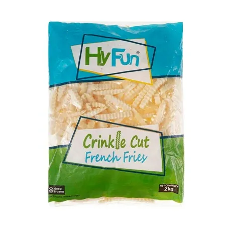 HYFUN 냉동감자(크링클컷 2Kg/EA) 감자튀김 물결감자 주름감자