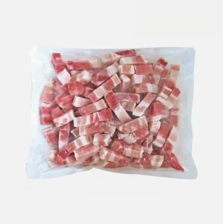 [싱싱배송] 무연골삼겹살15*15mm(큐브/1kg/EA) 스페인산 소포장 두툼한 구이 배달삼겹 냉삼