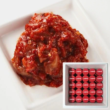 우성물산 국내제조 창난젓 200g x 100개 / 박스 [ 소포장 샵인샵 젓갈 창란젓 ]