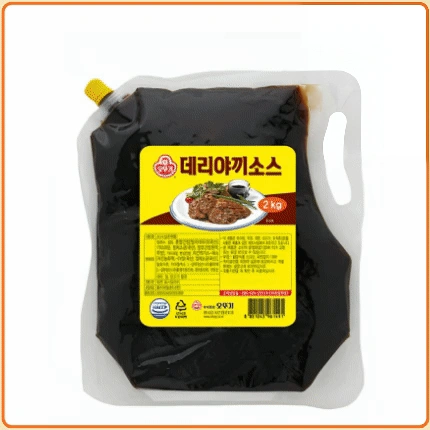 ★공산 핫★ 오뚜기 데리야끼소스 (스파우트팩) 2kg