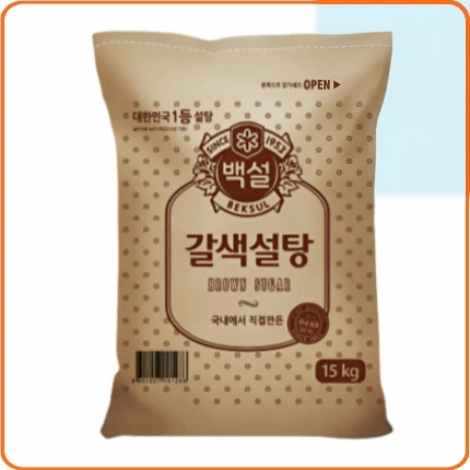 ★공산 핫★ 백설 갈색설탕 (중백) 15kg