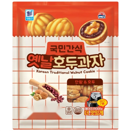 ⭐간편식⭐옛날호두과자. 1kg(45~55개), 사조대림, 냉동