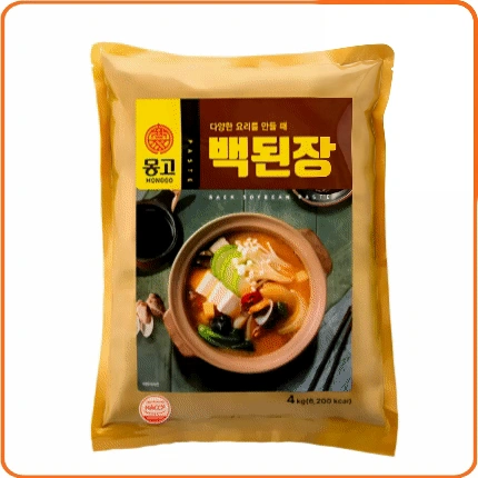 ★공산 핫★ 마산몽고 백된장 (몽고식품 / 미소된장) 4kg