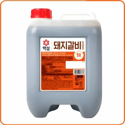 ★공산 딜★ 백설 돼지갈비양념 (CJ제일제당) 10kg