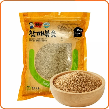 ★공산 핫★ 볶음참깨 (정성식품 / 인도산) 1kg