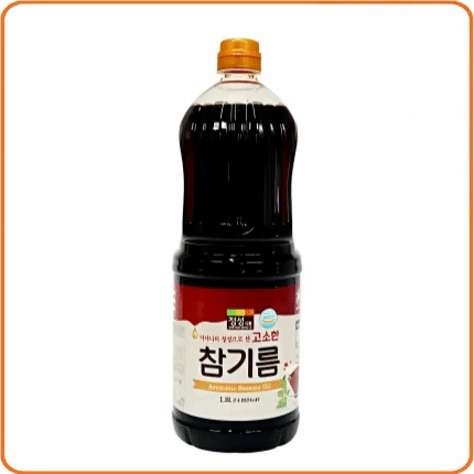 ★공산 핫★ 고소한참기름 (깨분100% / 정성식품) 1.8L