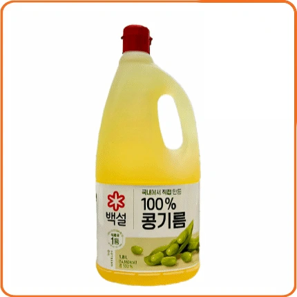 ★공산 핫★ CJ제일제당 백설 콩기름 (식용유) 1.8L