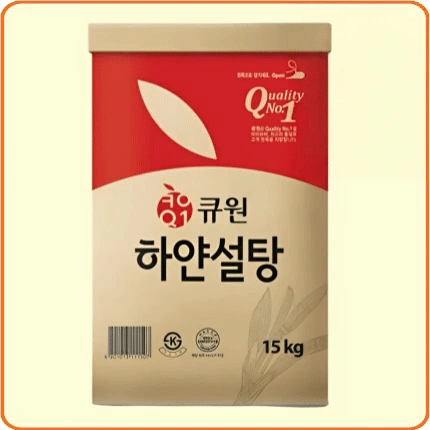 ★공산 핫★ 큐원 백설탕 (하얀설탕 / 정백당) 15kg