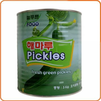 ★공산 딜★ 늘푸른 해마루 오이피클 슬라이스 3kg