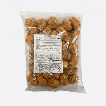 푸드렐라 고추한입치킨 1kg