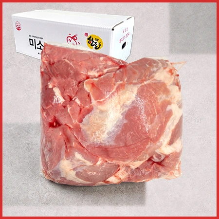 [비정량 한돈] 돈뒷다리(냉장_5.5kg*4입 22Kg/BOX)