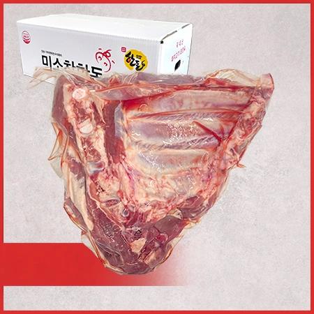 [비정량 한돈] 돈갈비(냉장_2.25kg*8입 18Kg/BOX)