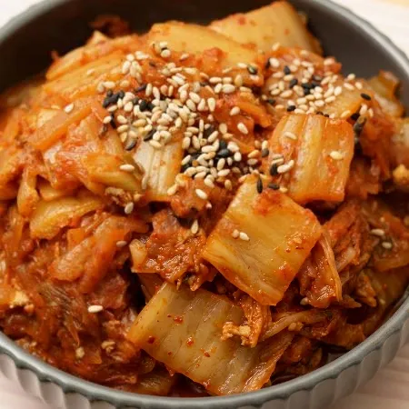 우성물산 맛있는 볶음김치 10kg [ 업소용 대용량 볶은김치 세절 자른 ]