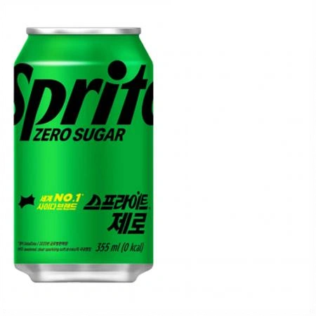 ●제로● [박스판매] 제로 스프라이트 사이다 355ml*24개