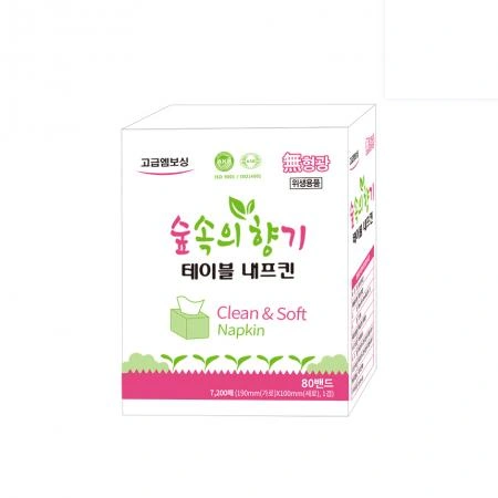 국내생산 국내원단 숲속의 향기 테이블냅킨 7200매