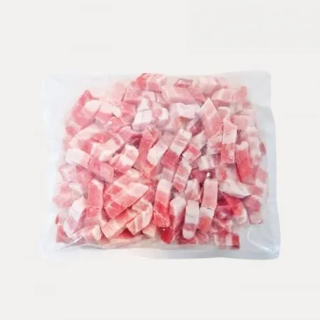 [싱싱배송] 이겹살15*15mm(큐브/1kg/EA) 스페인산 소포장 두툼한 구이 배달삼겹 냉삼 삼겹살