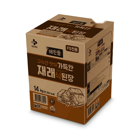 ★제당 초특가★ 해찬들 가득한재래된장(지함 14Kg/EA)