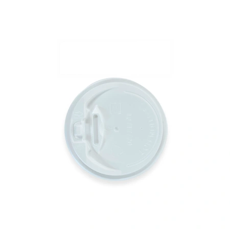 90mm (12/16온스) 종이컵 개폐 뚜껑 백색 1000개 (용기별도) 배달 카페 음료 테이크아웃