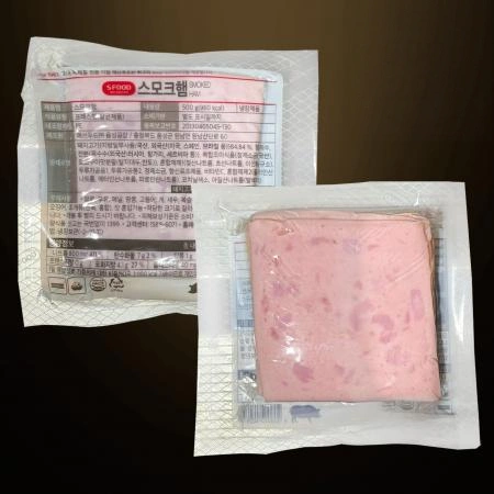 [20개/무료배송] 에쓰푸드 에스푸드 스모크햄슬라이스햄 500g 냉장 샌드위치햄