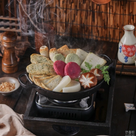 [호프/주점/안주] 오카와리 모듬어묵탕 250g 코주부 (간편한 원팩 : 소스, 모듬어묵 오뎅탕)